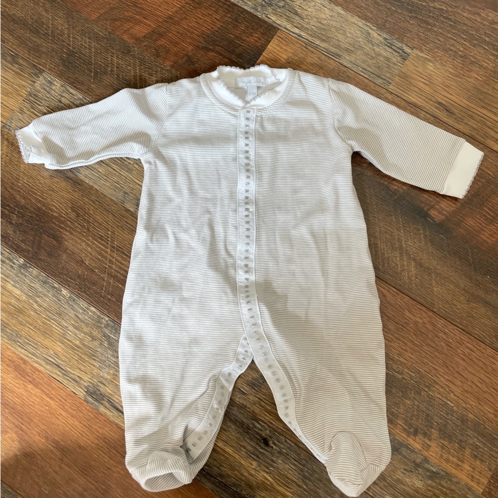 NWOT Royal Baby footed Onesie 0-3 months